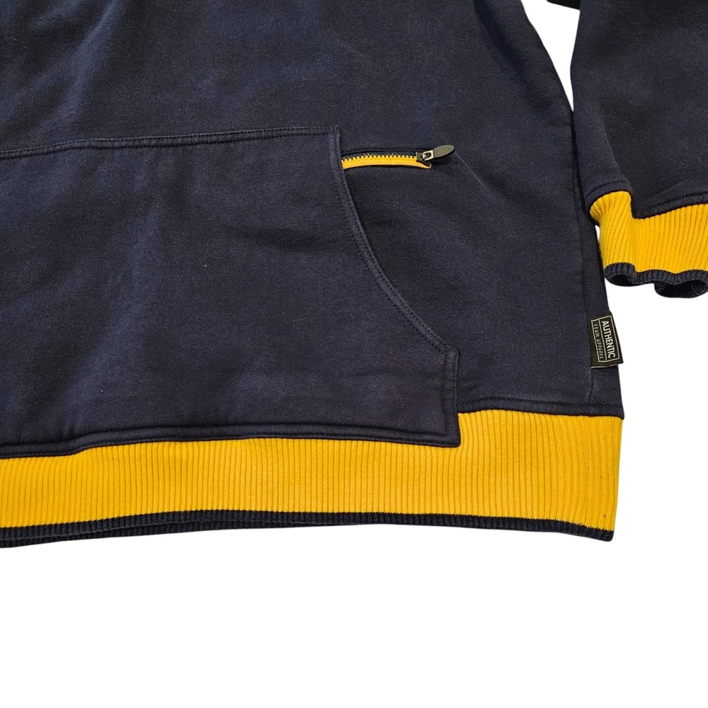 VTG Nike Team West Virginia Mountaineers Hoodie Center Swoosh NCAA Y2K Size L - Picture 4 of 12
